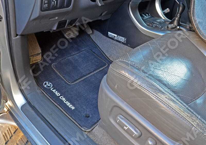Ворсовые коврики на Toyota Land Cruiser Prado 120 2002&nbsp;-&nbsp;2009 в Череповеце