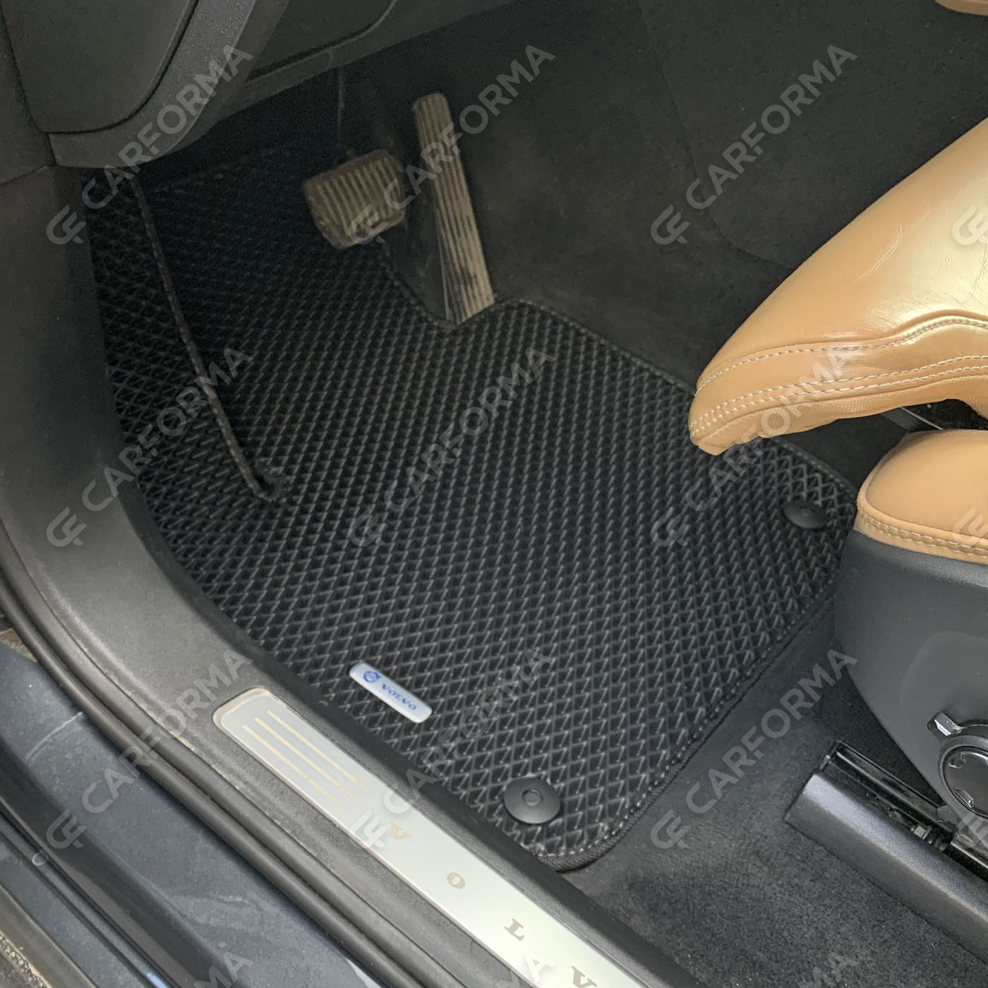 Ворсовые коврики на Volvo XC90 II 2014&nbsp;-&nbsp;2026 в Череповеце