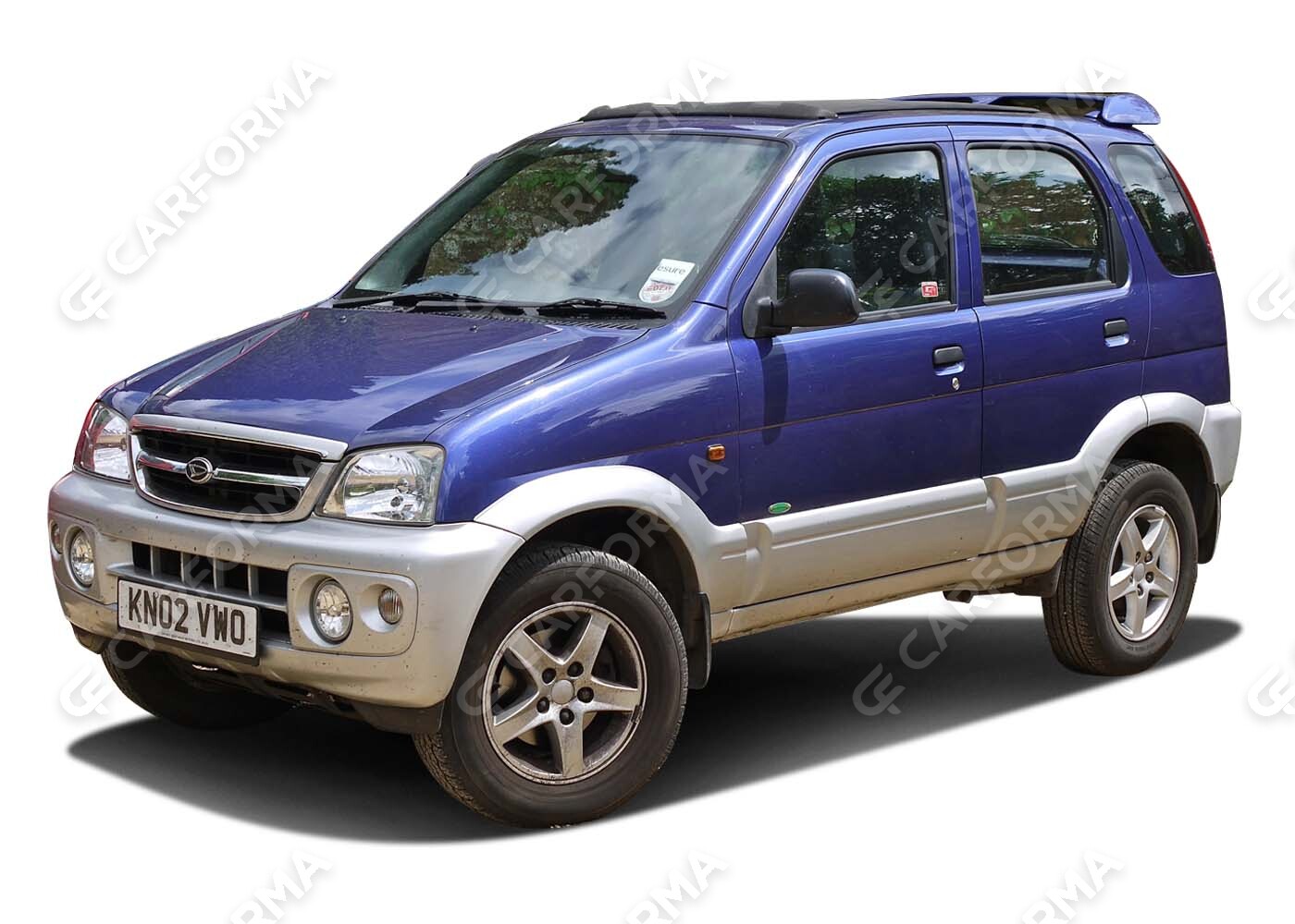 Ворсовые коврики на Daihatsu Terios I 1997&nbsp;-&nbsp;2006