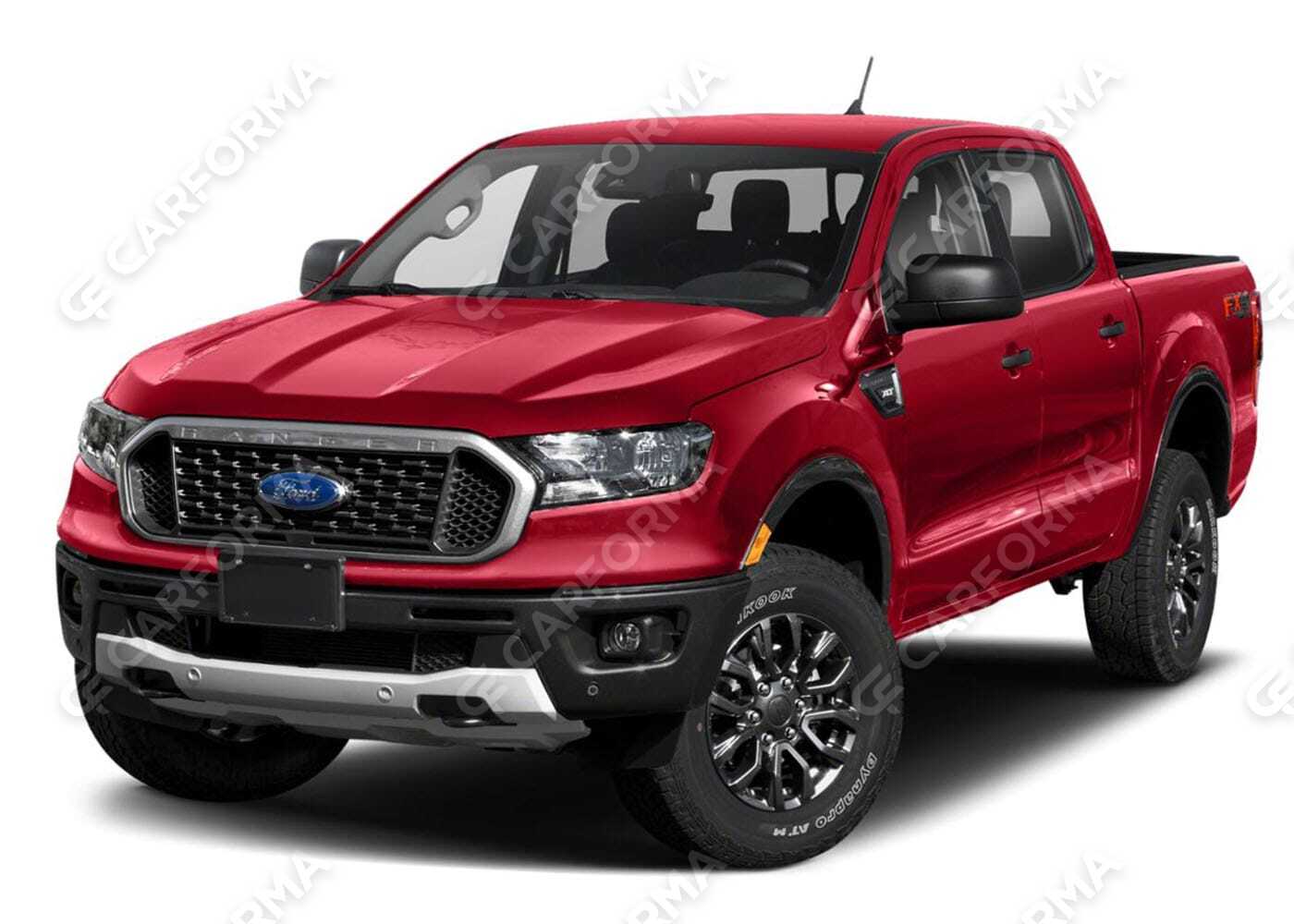 Ворсовые коврики на Ford Ranger III 2011&nbsp;-&nbsp;2023