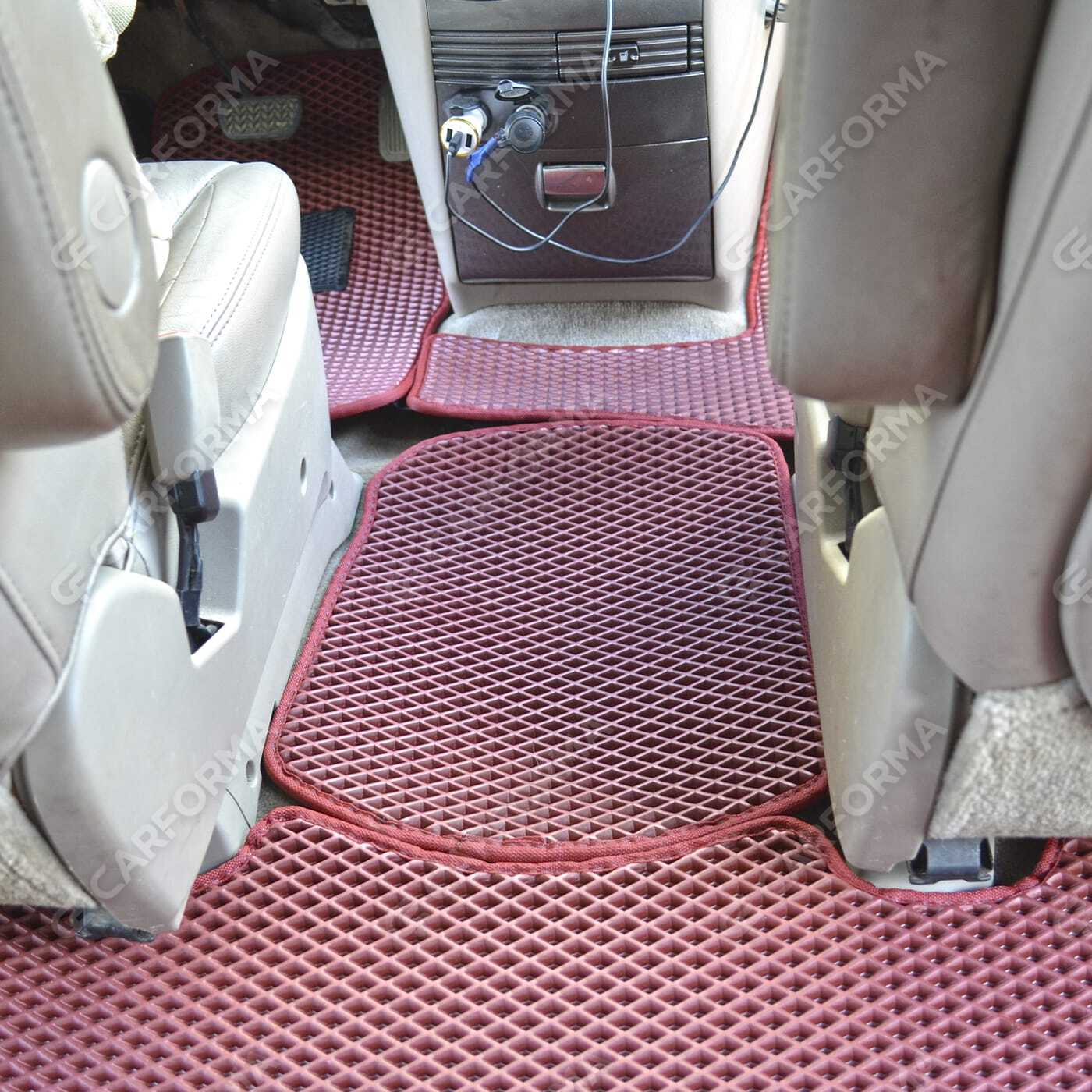 Ворсовые коврики на Toyota Sienna II 2003&nbsp;-&nbsp;2010 в Череповеце