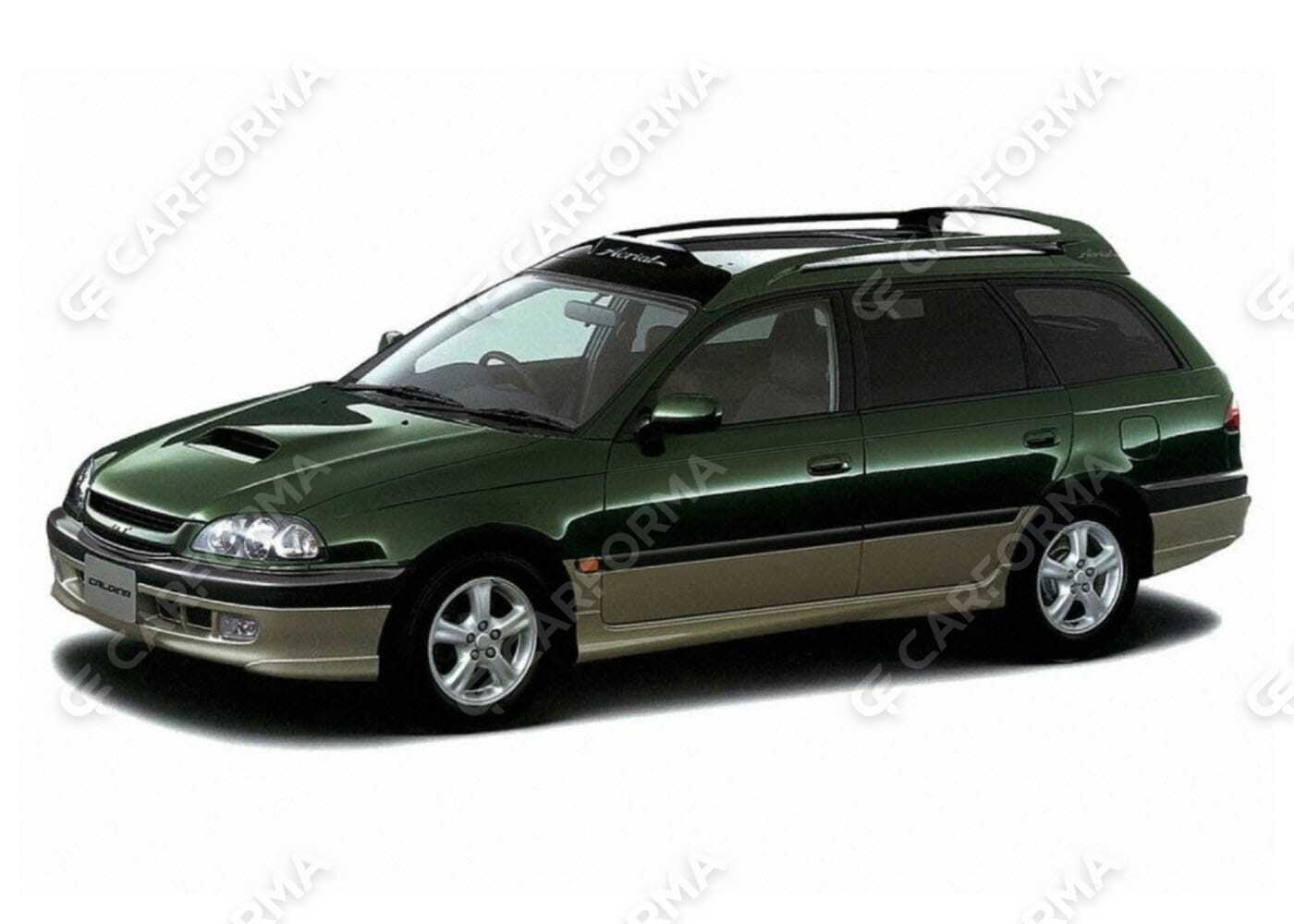 Ворсовые коврики на Toyota Caldina (T21) 1997&nbsp;-&nbsp;2002
