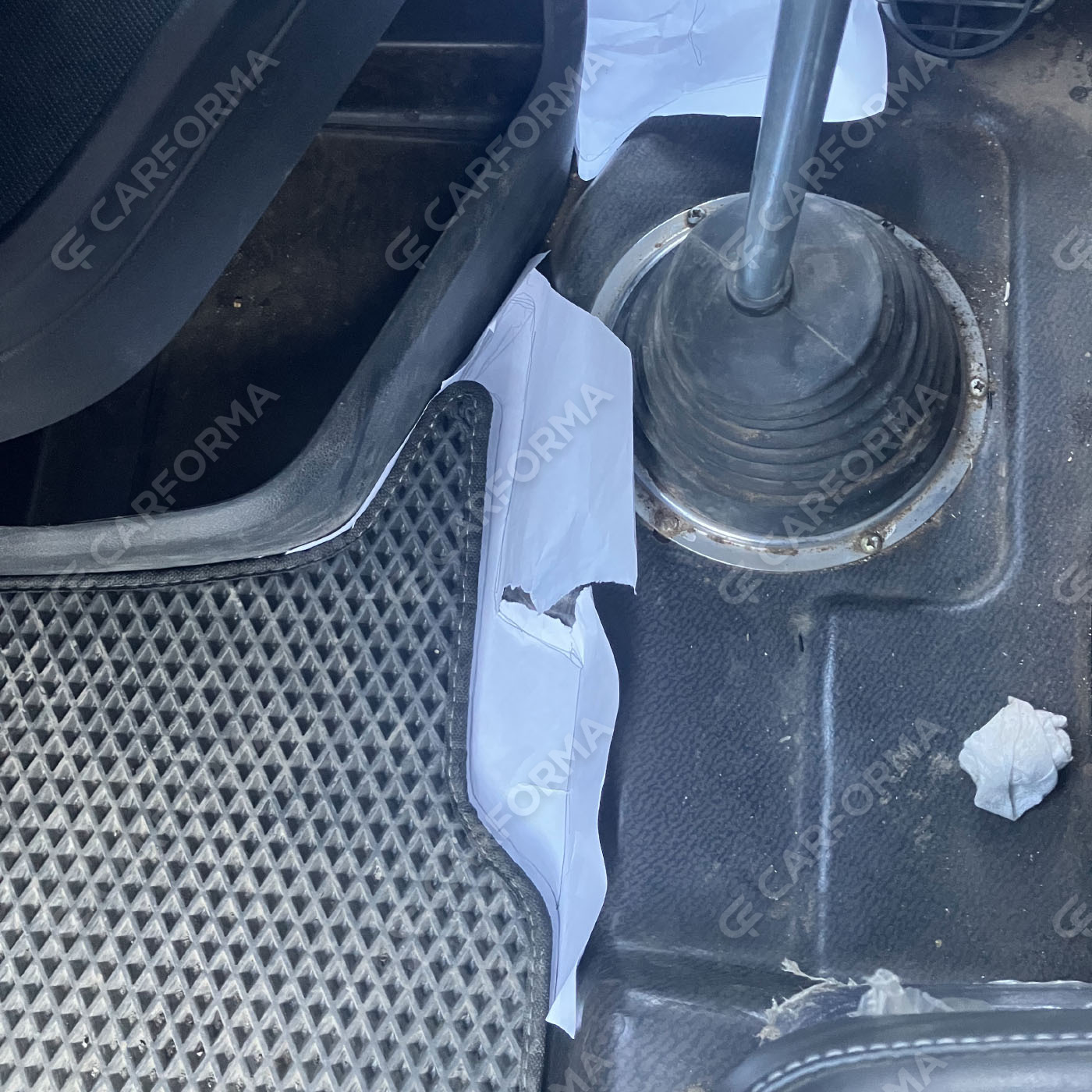 Коврики на Спецтехника Автокран STC800T5  в Череповеце