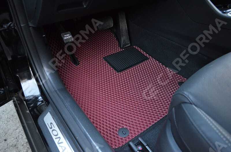 Ворсовые коврики на Hyundai Sonata 7 (LF) 2014&nbsp;-&nbsp;2019 в Череповеце