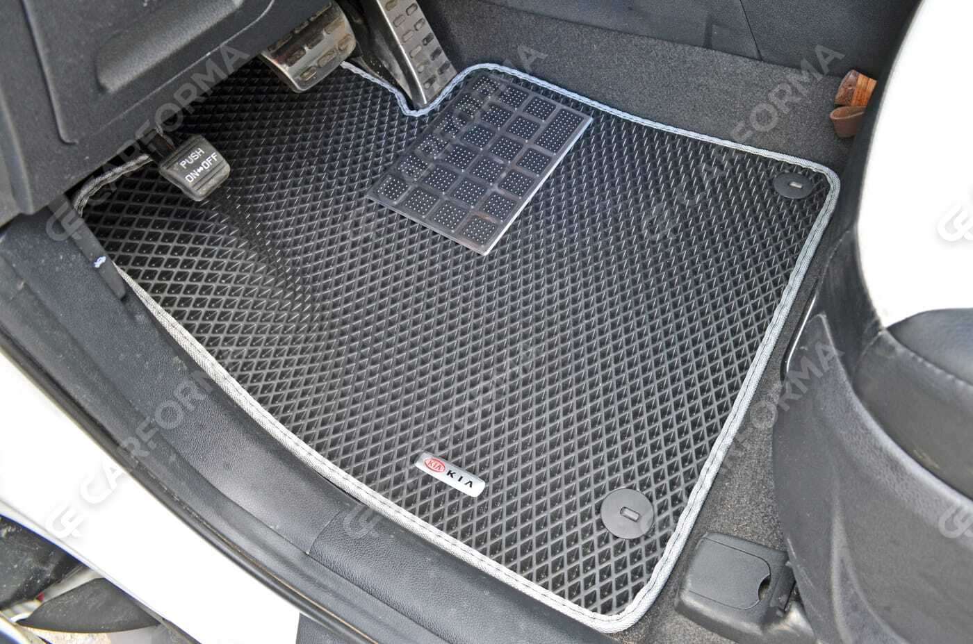 Ворсовые коврики на KIA Sorento III Prime 2015&nbsp;-&nbsp;2020 в Череповеце