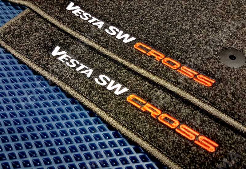 Ворсовые коврики на Lada (ВАЗ) Vesta рестайлинг 2022&nbsp;-&nbsp;2026 в Череповеце