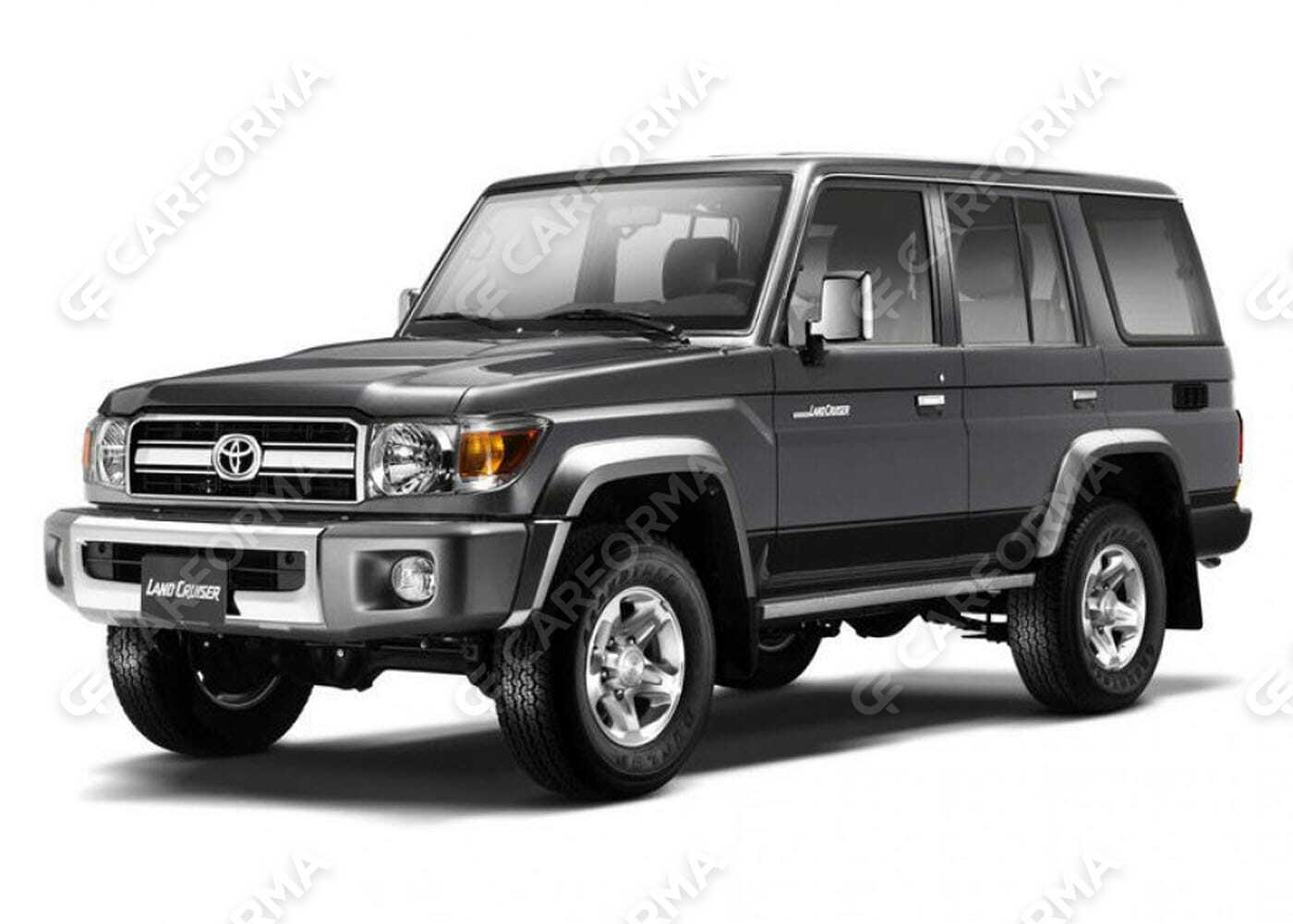 Ворсовые коврики на Toyota Land Cruiser 70 2006&nbsp;-&nbsp;2026