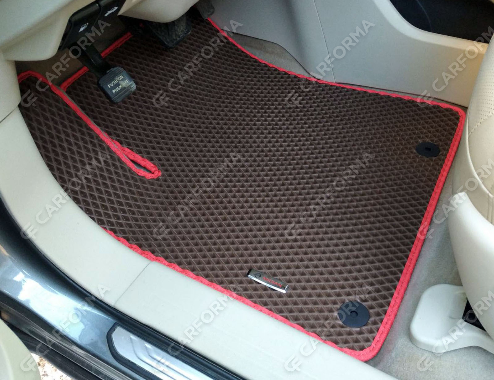 Ворсовые коврики на Nissan Murano (Z52) 2014&nbsp;-&nbsp;2022 в Череповеце