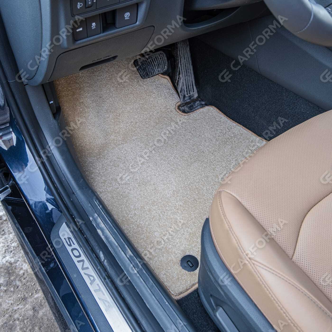 Ворсовые коврики на Hyundai Sonata 8 (DN8) 2019&nbsp;-&nbsp;2026 в Череповеце