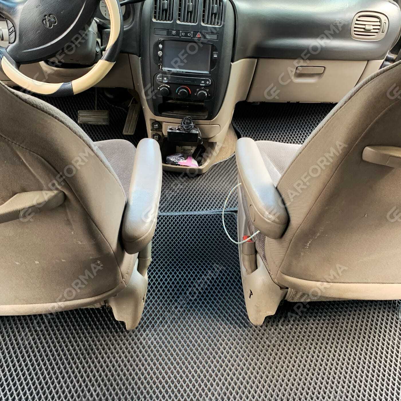 Ворсовые коврики на Dodge Grand Caravan (RG) 2000&nbsp;-&nbsp;2007 в Череповеце