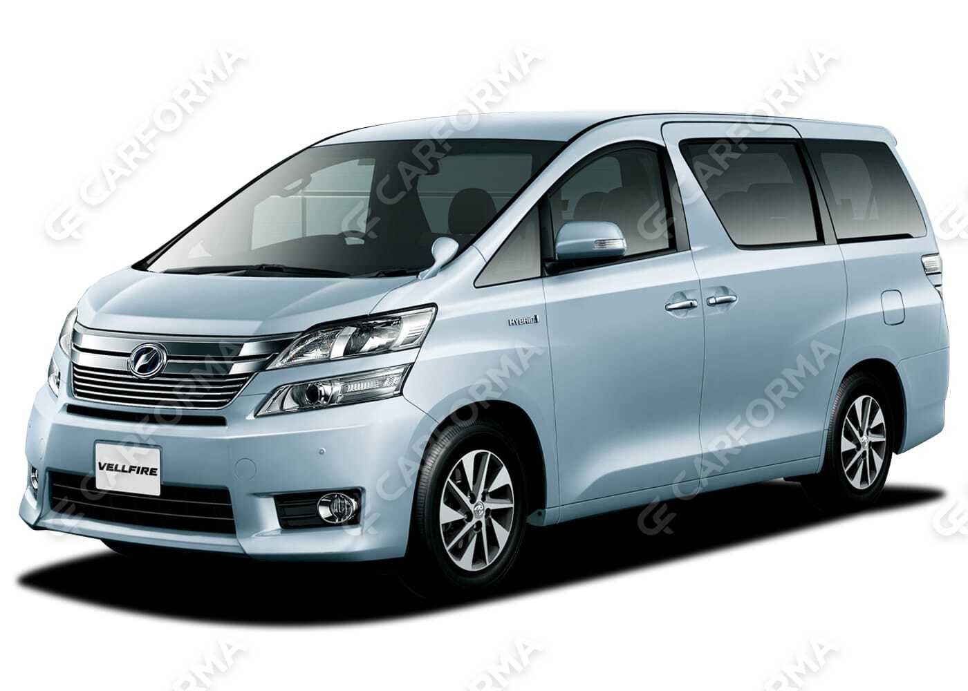 Ворсовые коврики на Toyota Vellfire (H20) 2008&nbsp;-&nbsp;2015