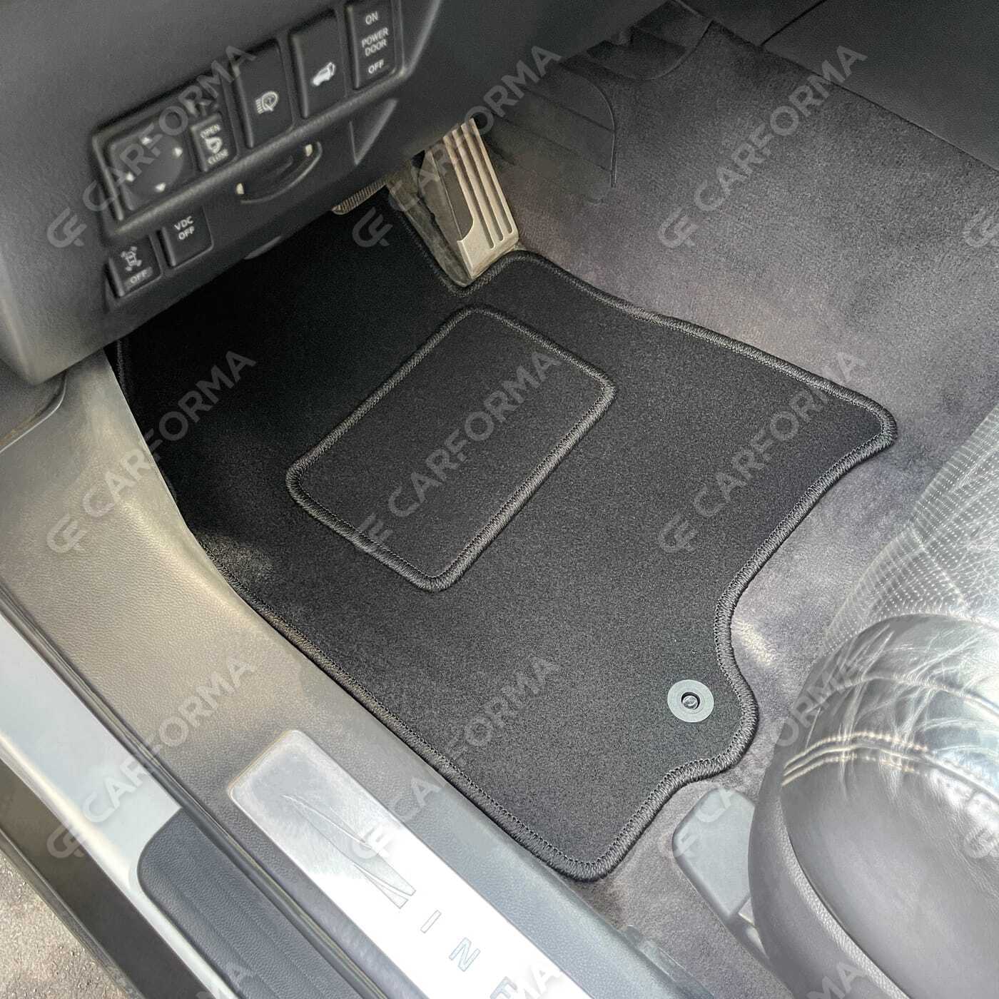 Ворсовые коврики на Infiniti QX70 2013&nbsp;-&nbsp;2019 в Череповеце