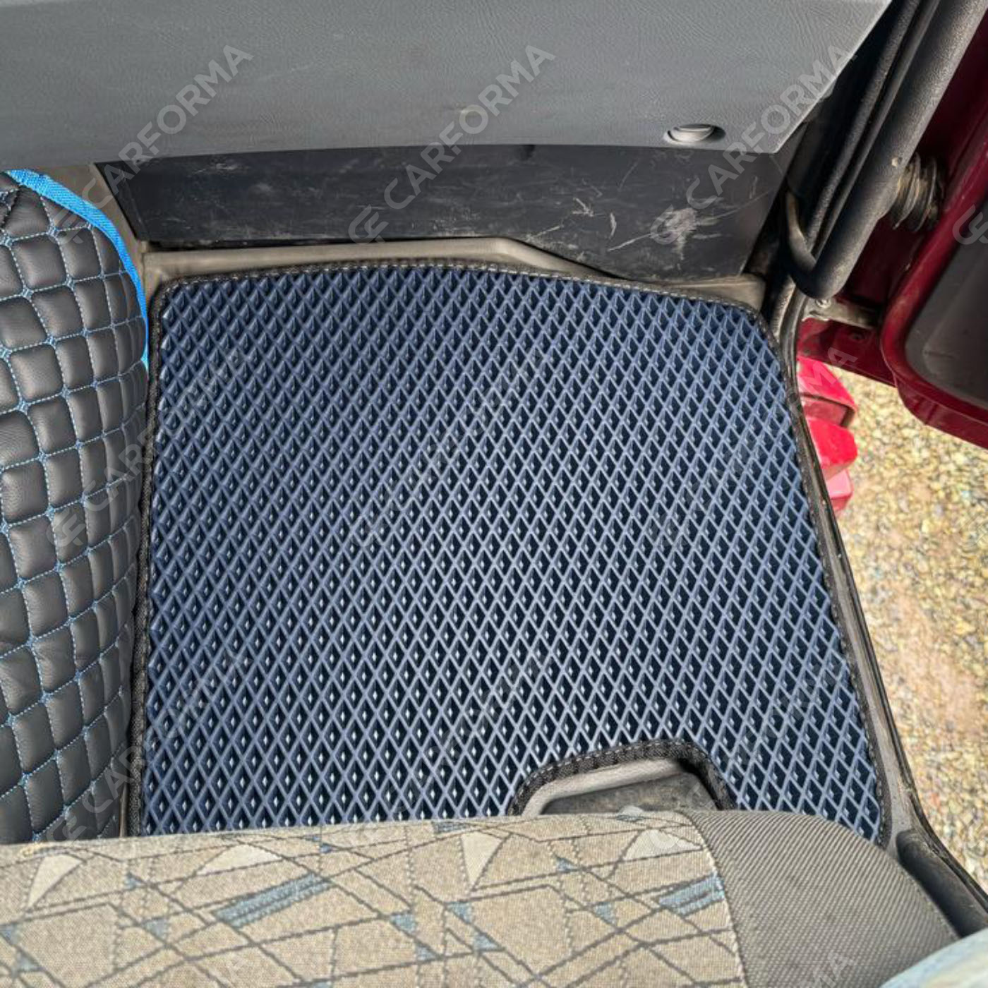 Ворсовые коврики на КамАЗ К4 кабина 5490 