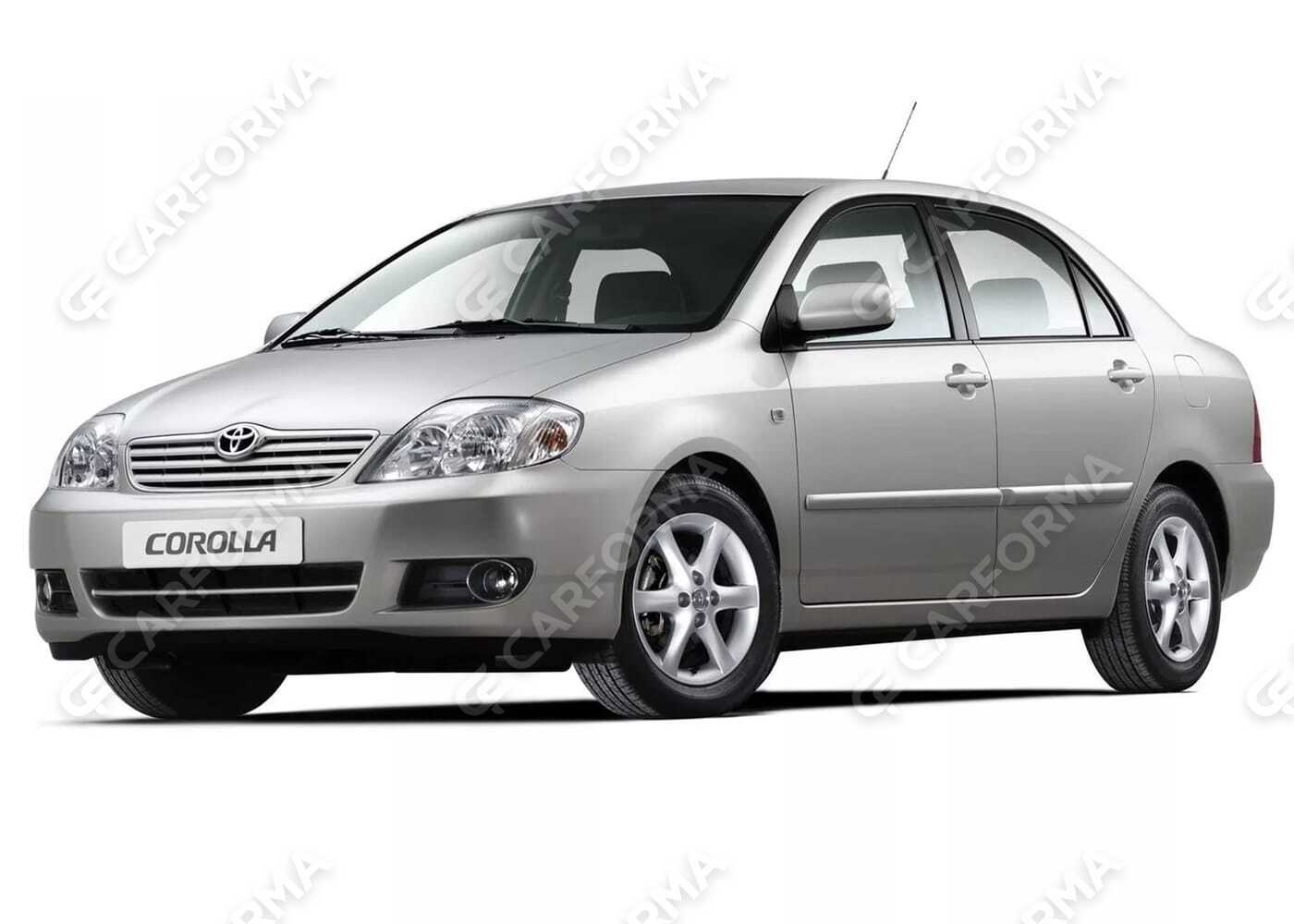 Ворсовые коврики на Toyota Corolla (E12) 2000&nbsp;-&nbsp;2007