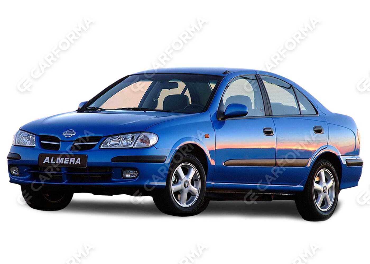 Ворсовые коврики на Nissan Almera II (N16) 2000&nbsp;-&nbsp;2006
