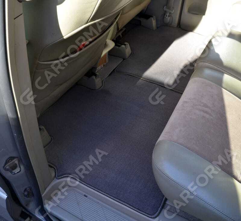 Ворсовые коврики на Toyota Previa (XR30, XR40) 2000&nbsp;-&nbsp;2007 в Череповеце