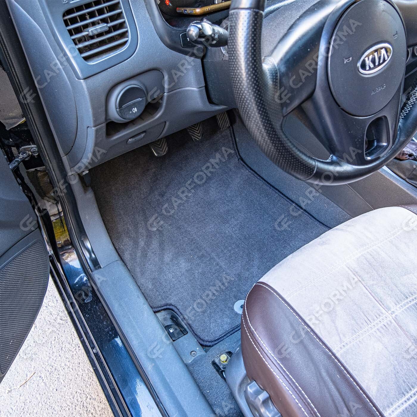 Ворсовые коврики на KIA Rio II 2005&nbsp;-&nbsp;2011 в Череповеце