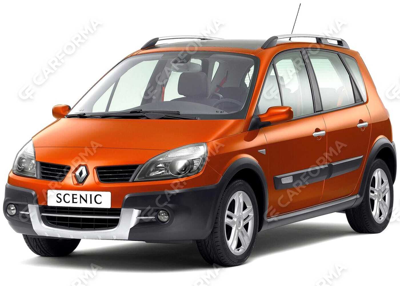 Ворсовые коврики на Renault Scenic II 2003&nbsp;-&nbsp;2010