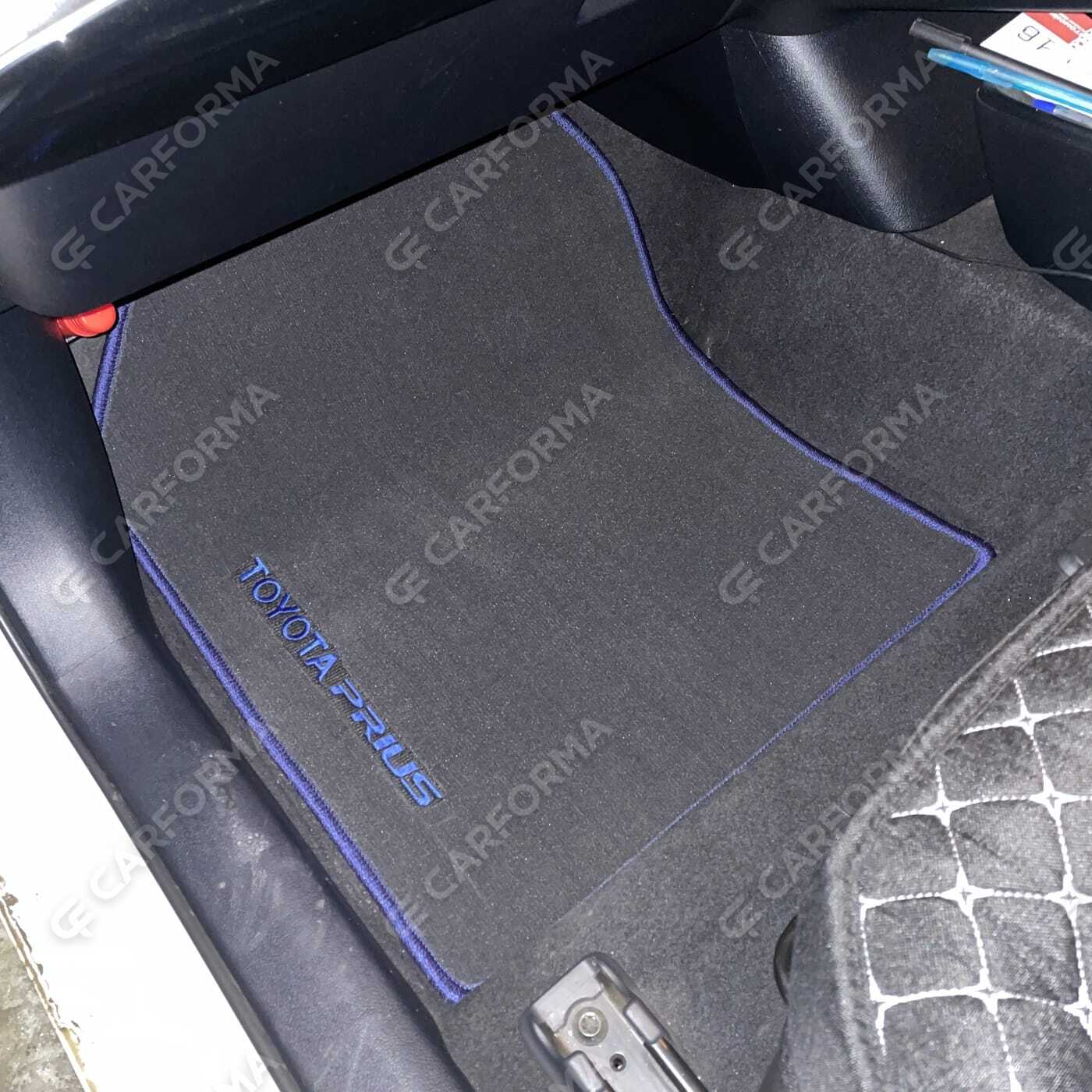 Ворсовые коврики на Toyota Prius (50) 2015&nbsp;-&nbsp;2023 в Череповеце