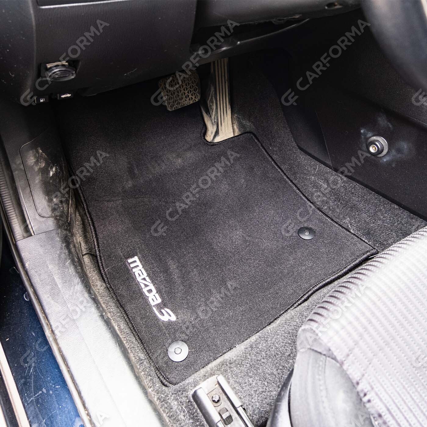 Ворсовые коврики на Mazda 3 2013&nbsp;-&nbsp;2019 в Череповеце