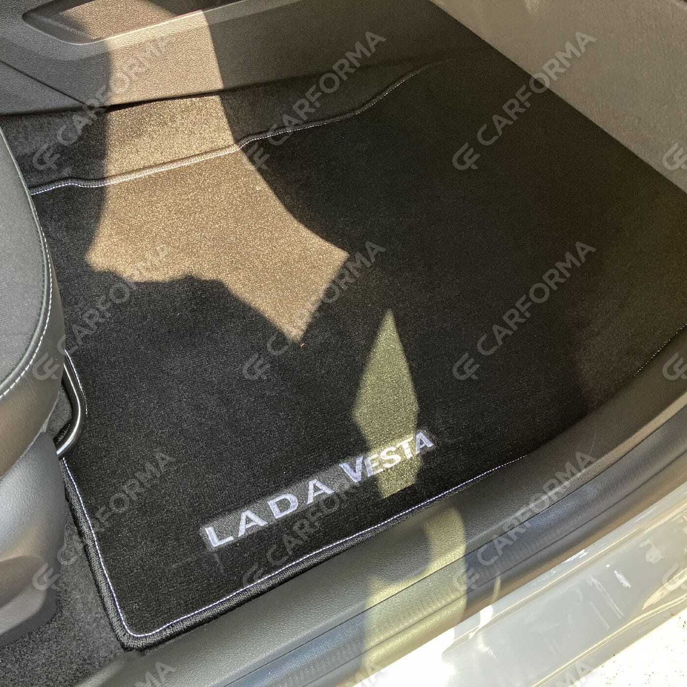 Ворсовые коврики на Lada (ВАЗ) Vesta рестайлинг 2022&nbsp;-&nbsp;2026 в Череповеце