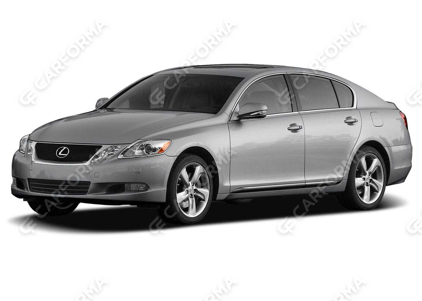 Ворсовые коврики на Lexus GS III 2004&nbsp;-&nbsp;2012
