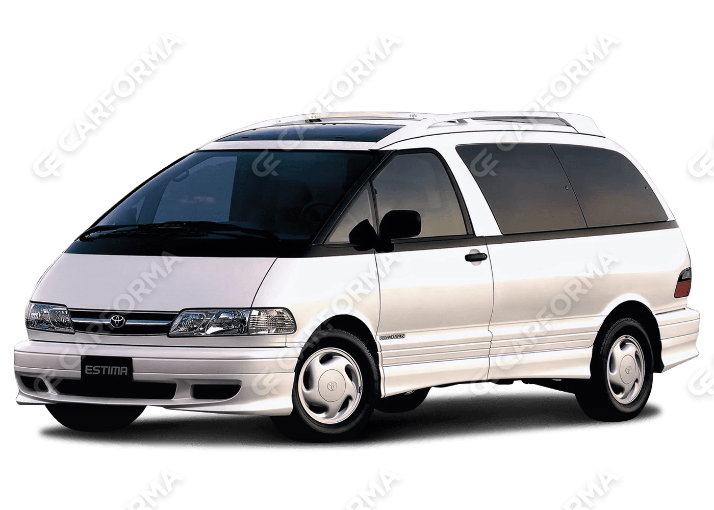 Ворсовые коврики на Toyota Estima I 1990&nbsp;-&nbsp;1999