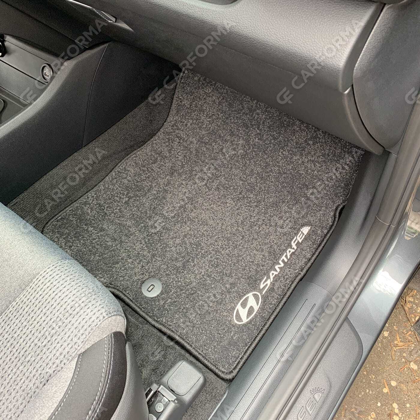 Ворсовые коврики на Hyundai Santa Fe IV 2018&nbsp;-&nbsp;2021 в Череповеце