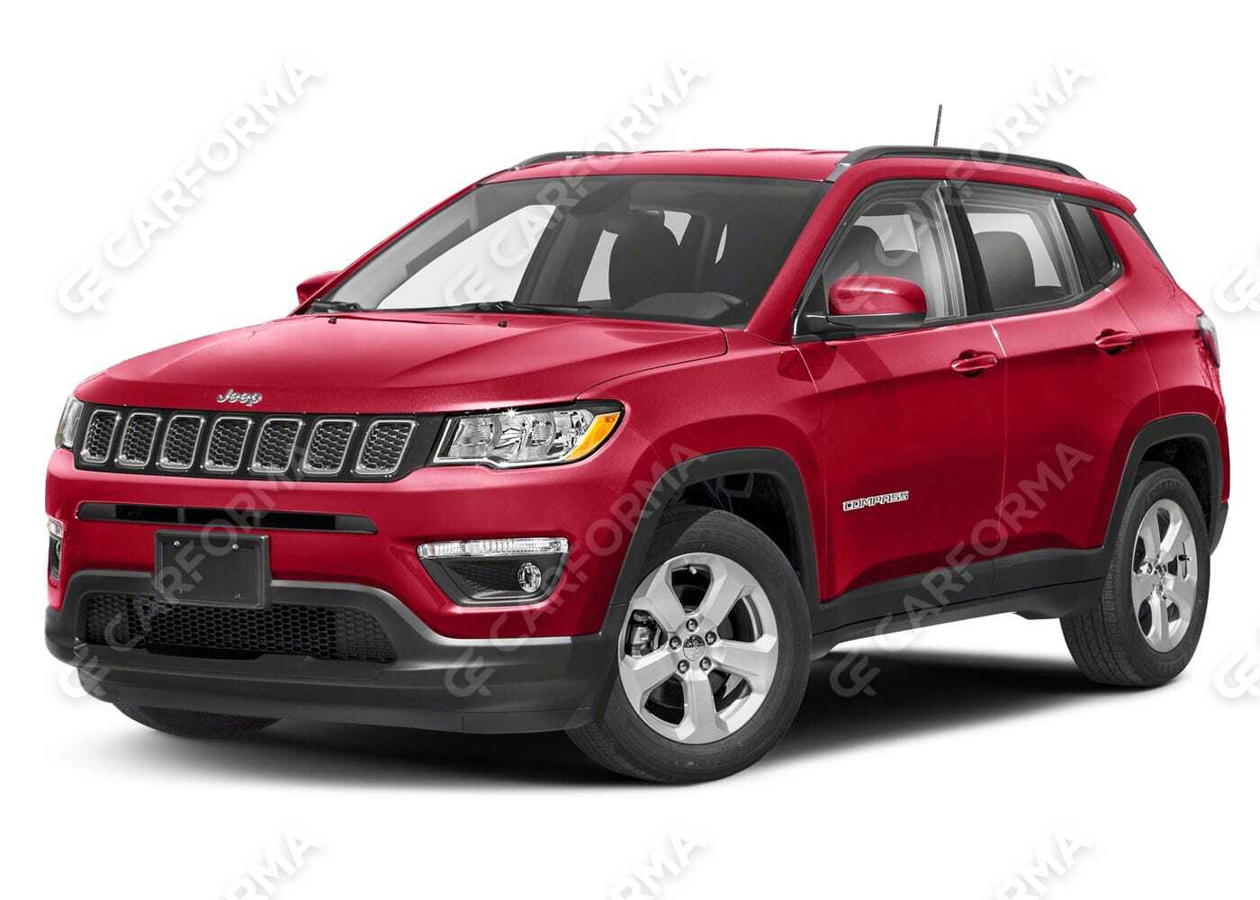 Ворсовые коврики на Jeep Compass (MP) 2016&nbsp;-&nbsp;2026