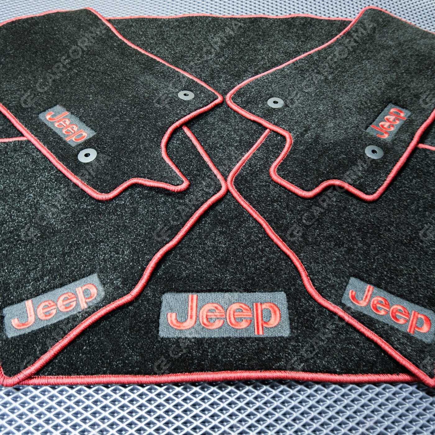 Ворсовые коврики на Jeep Commander (XK) 2005&nbsp;-&nbsp;2010 в Череповеце