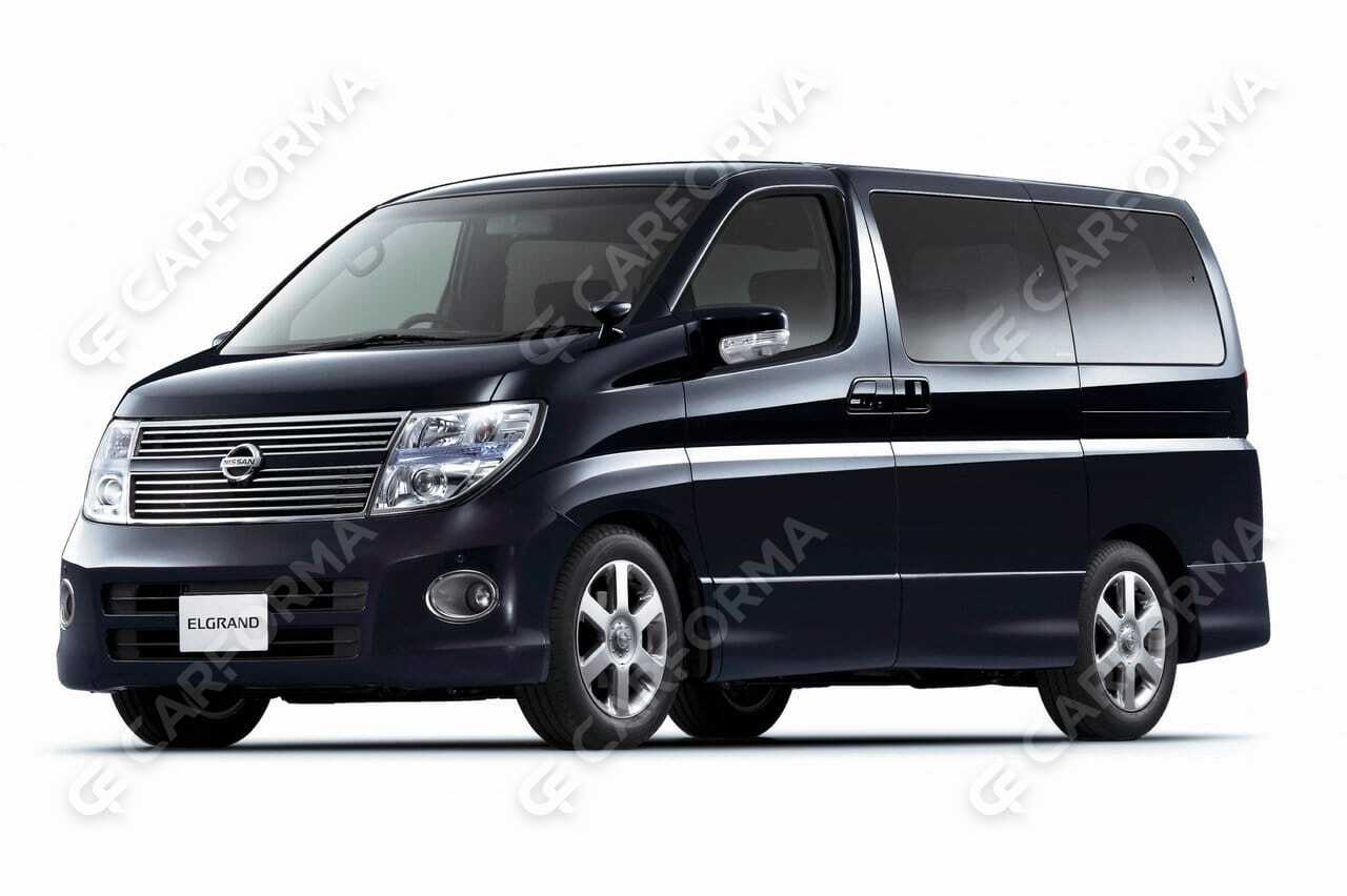 Ворсовые коврики на Nissan Elgrand (E51) 2002&nbsp;-&nbsp;2010