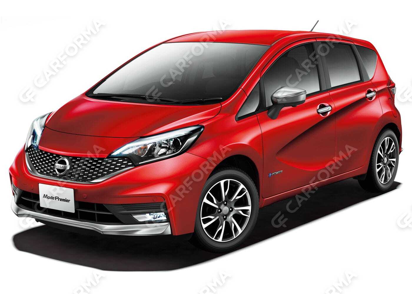 Ворсовые коврики на Nissan Note E-Power (E12) 2016&nbsp;-&nbsp;2020