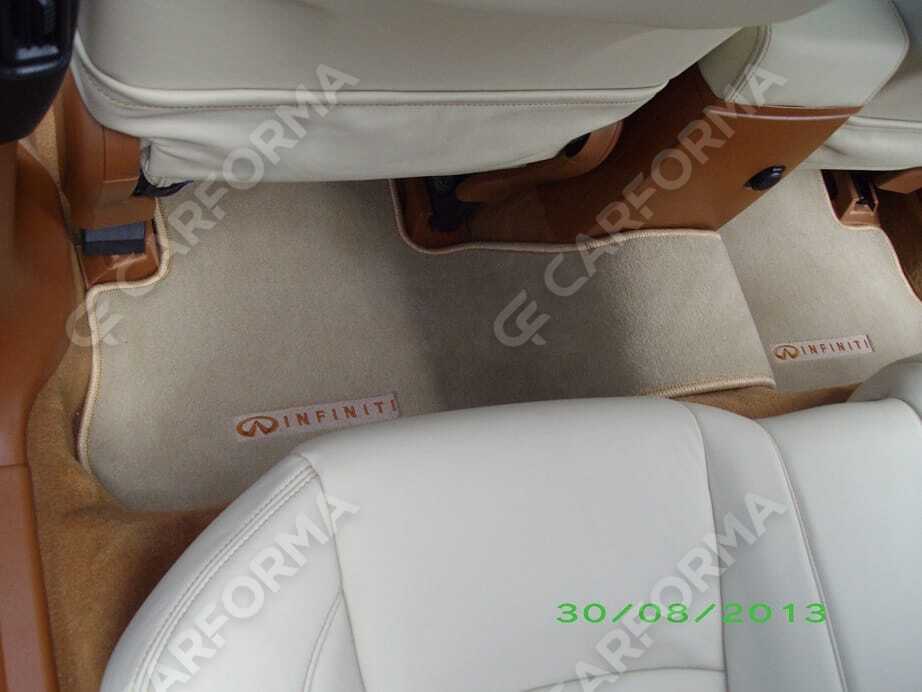 Ворсовые коврики на Infiniti FX I 2003&nbsp;-&nbsp;2008 в Череповеце