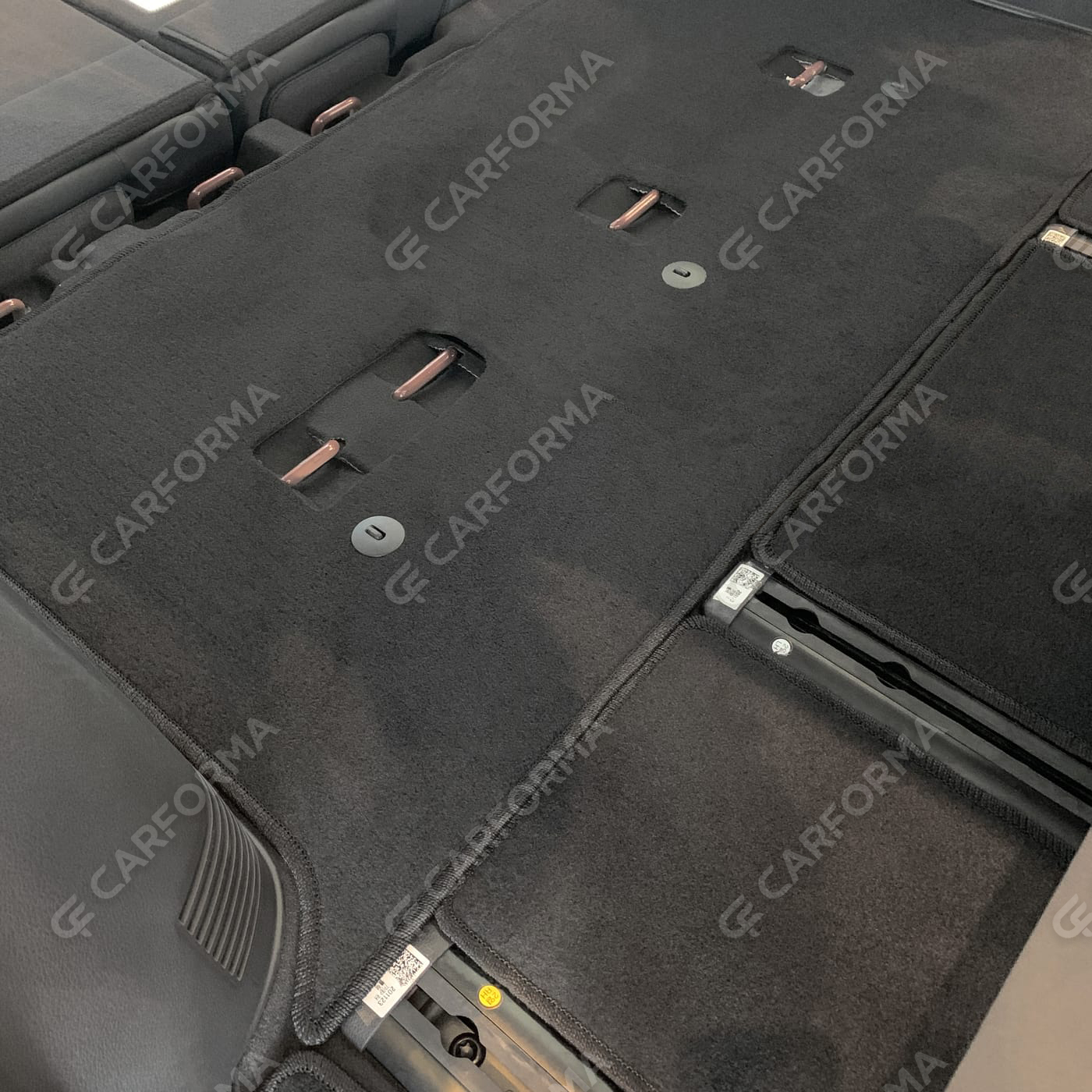 Ворсовые коврики на KIA Carnival IV 7 мест без оттоманок 2020&nbsp;-&nbsp;2026 в Череповеце