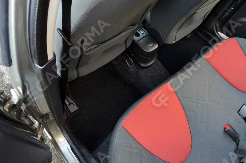 Ворсовые коврики на Nissan Micra (K12) 2003&nbsp;-&nbsp;2010 в Череповеце