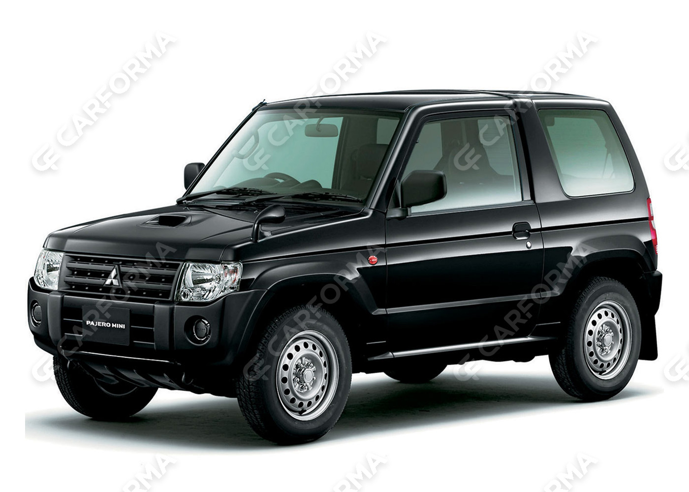 Ворсовые коврики на Mitsubishi Pajero Mini II 1998&nbsp;-&nbsp;2012