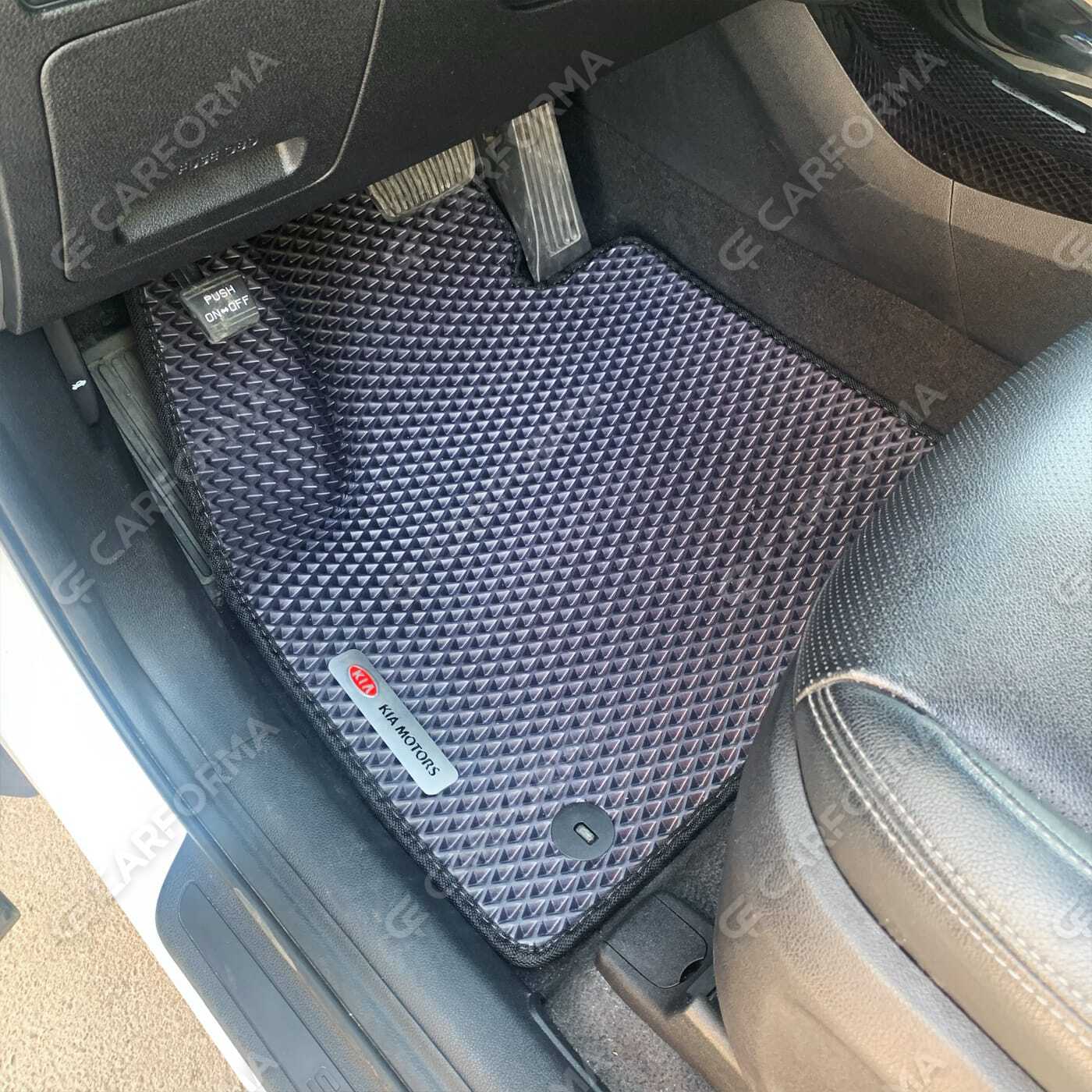 Ворсовые коврики на KIA Sorento III Prime 2015&nbsp;-&nbsp;2020 в Череповеце