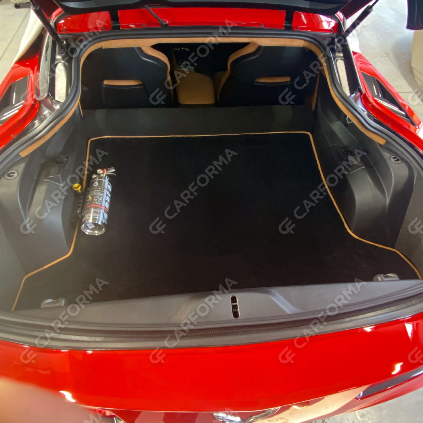 Ворсовые коврики на Chevrolet Corvette 2013&nbsp;-&nbsp;2020 в Череповеце