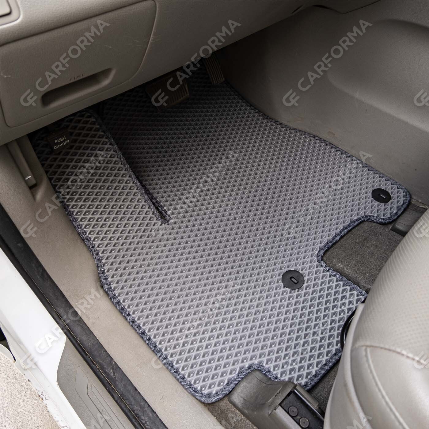 Ворсовые коврики на KIA Carnival III 7 мест 2014&nbsp;-&nbsp;2021 в Череповеце