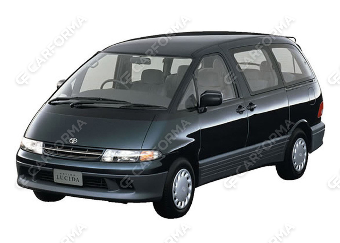 Ворсовые коврики на Toyota Estima Emina (Lucida) 1990&nbsp;-&nbsp;2000