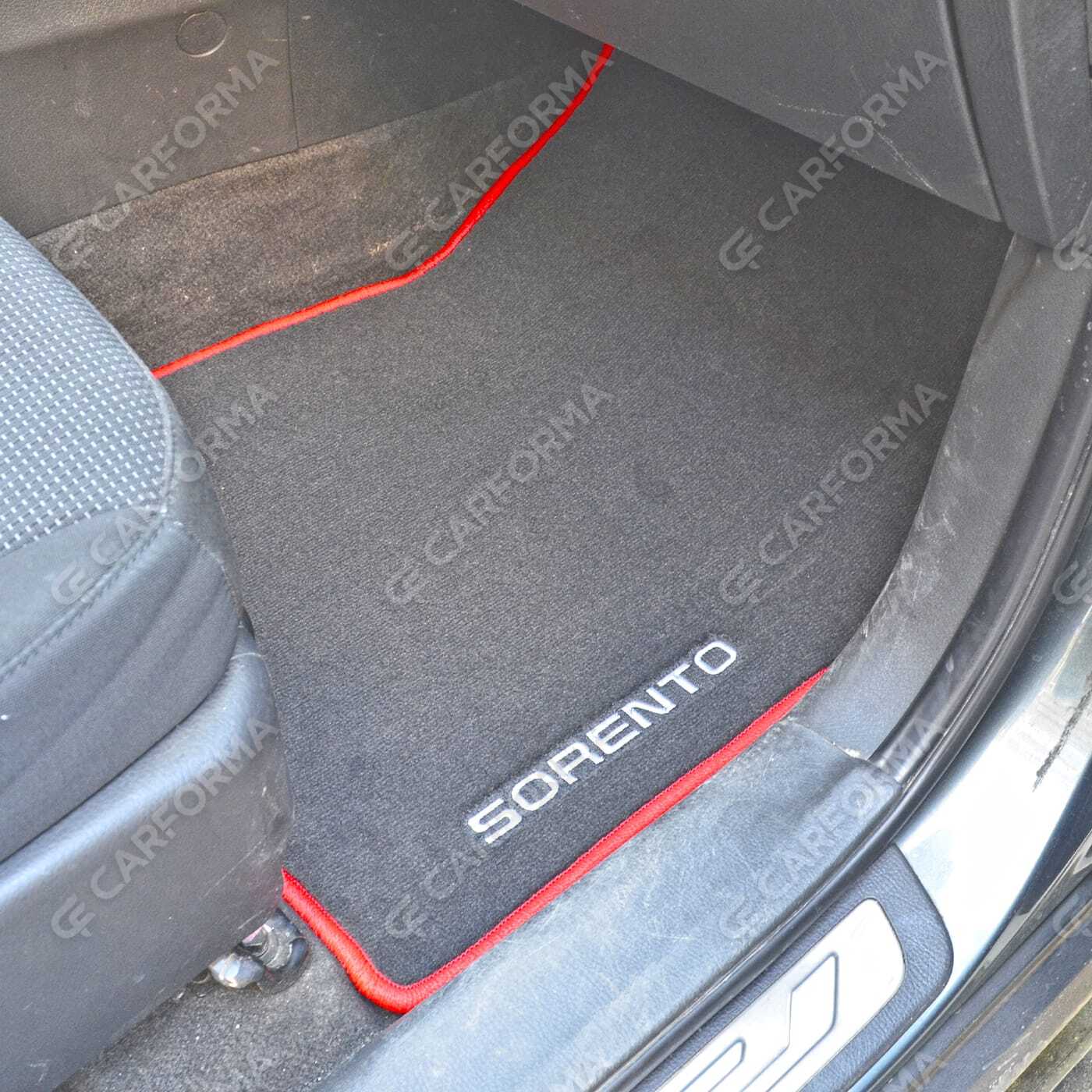 Ворсовые коврики на KIA Sorento II рестайлинг 2012&nbsp;-&nbsp;2021 в Череповеце