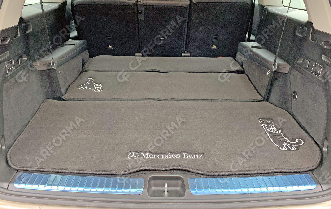 Ворсовые коврики на Mercedes GLS (X167) 2019&nbsp;-&nbsp;2026 в Череповеце