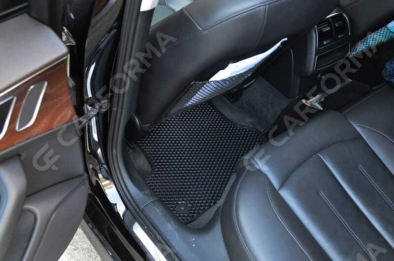 Ворсовые коврики на Audi A6 Allroad quattro (C7) 2012&nbsp;-&nbsp;2019 в Череповеце