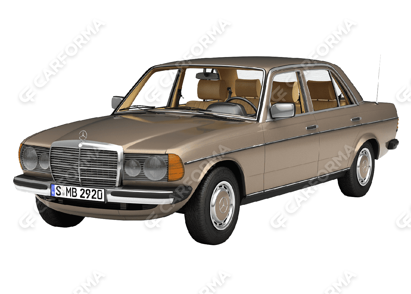 Ворсовые коврики на Mercedes W123 1975&nbsp;-&nbsp;1986 в Череповеце