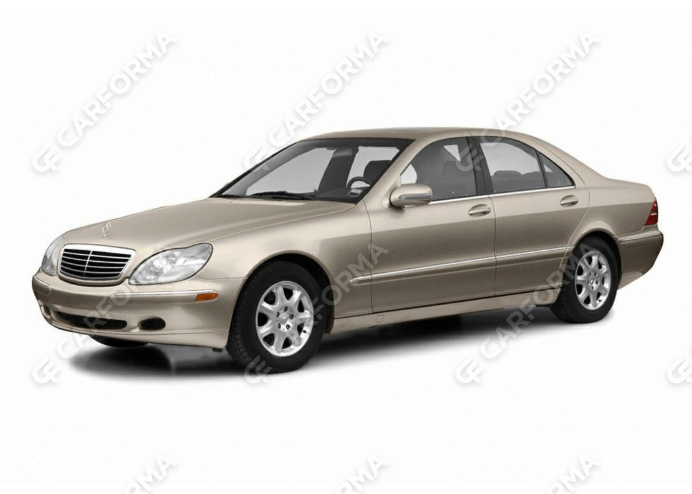 Ворсовые коврики на Mercedes S (W220) 1998&nbsp;-&nbsp;2005
