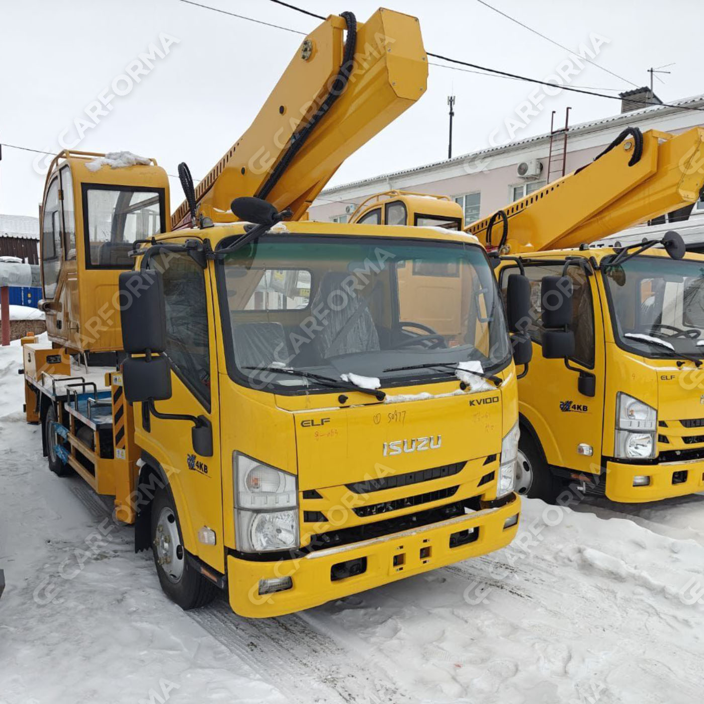 Ворсовые коврики на Isuzu ELF VI широкая кабина 2006&nbsp;-&nbsp;2026 в Череповеце