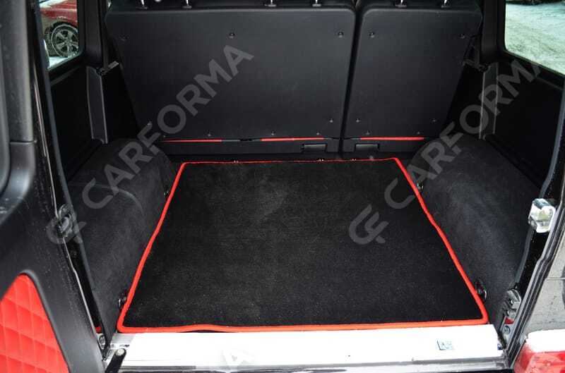 Ворсовые коврики на Mercedes G (W463) рестайлинг 2001&nbsp;-&nbsp;2018 в Череповеце