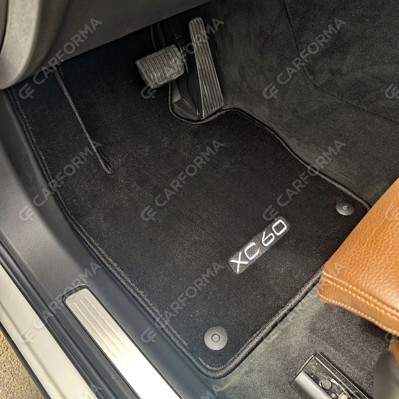 Ворсовые коврики на Volvo XC60 II 2017&nbsp;-&nbsp;2026 в Череповеце