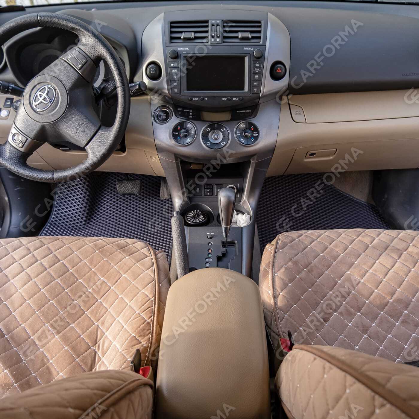 Ворсовые коврики на Toyota Rav4 III 2006&nbsp;-&nbsp;2013 в Череповеце