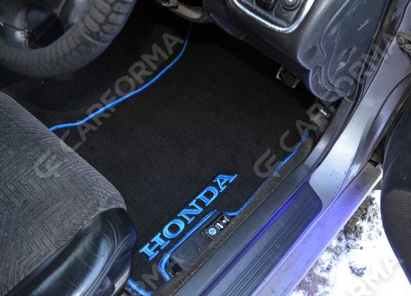 Ворсовые коврики на Honda Accord 6 1997&nbsp;-&nbsp;2002 в Череповеце